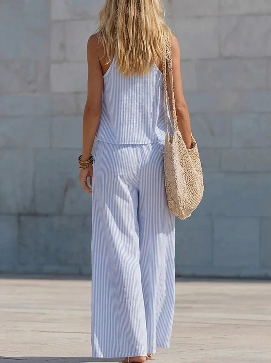Alina Relaxed Summer Two Piece Set