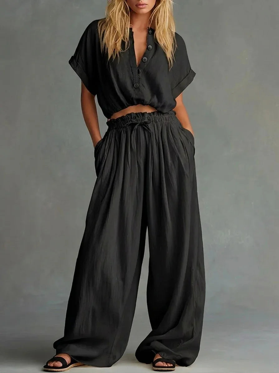 Alice Lace Waist Lounge Set