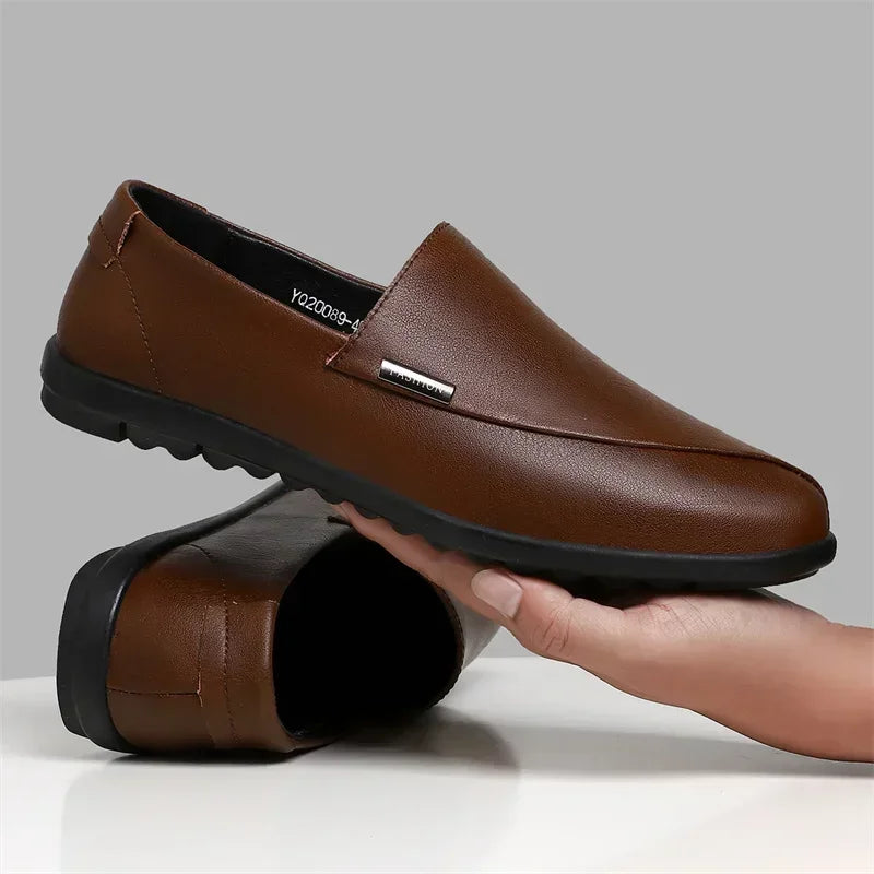 Corey Premium Leather Loafers