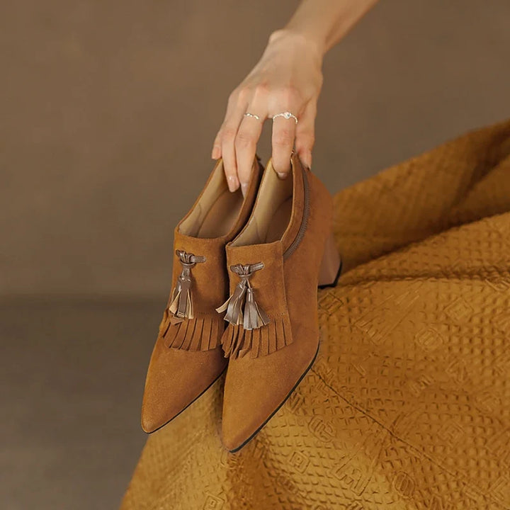 Amabel Fringe Tassel Pumps