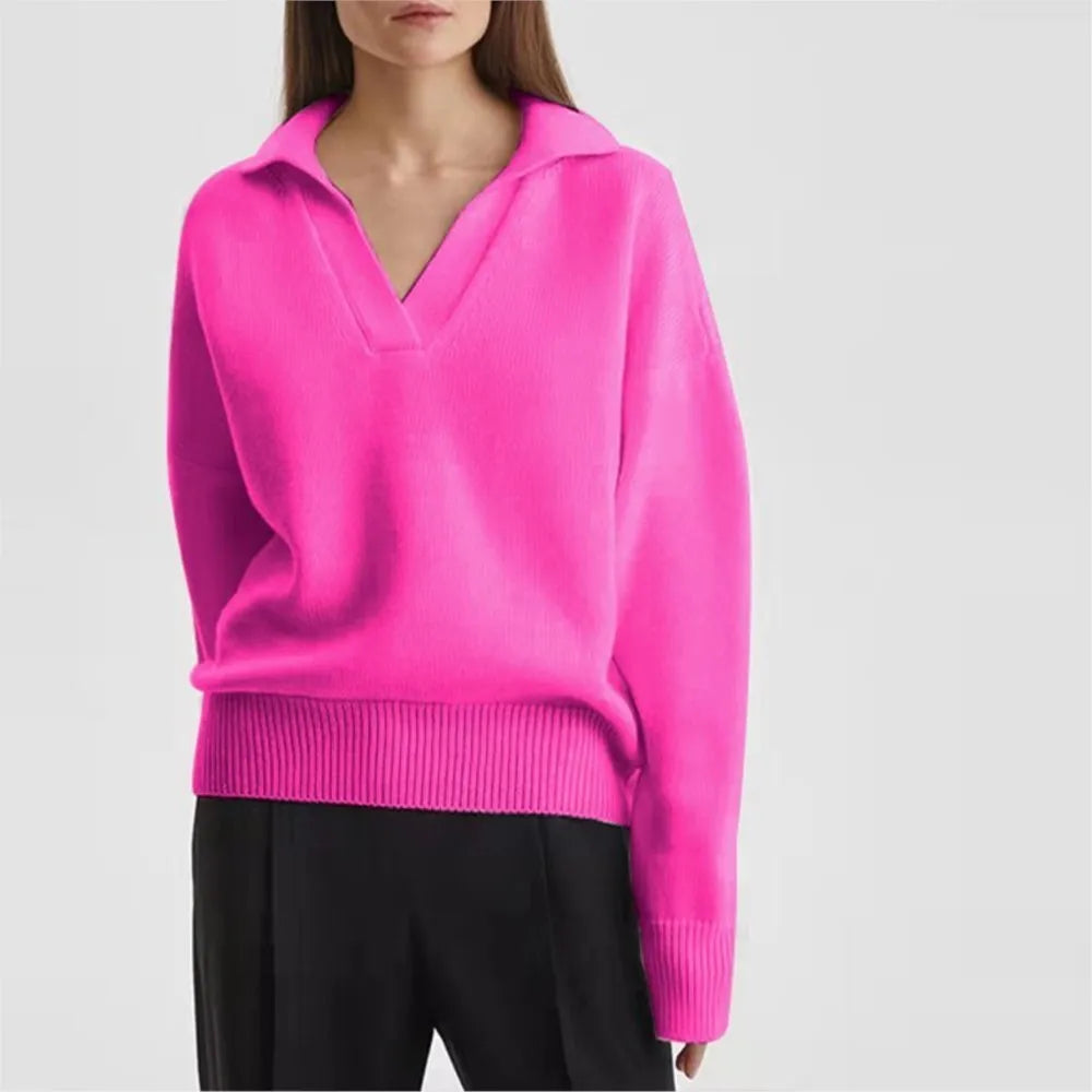 Noelle Polo Collar Sweater