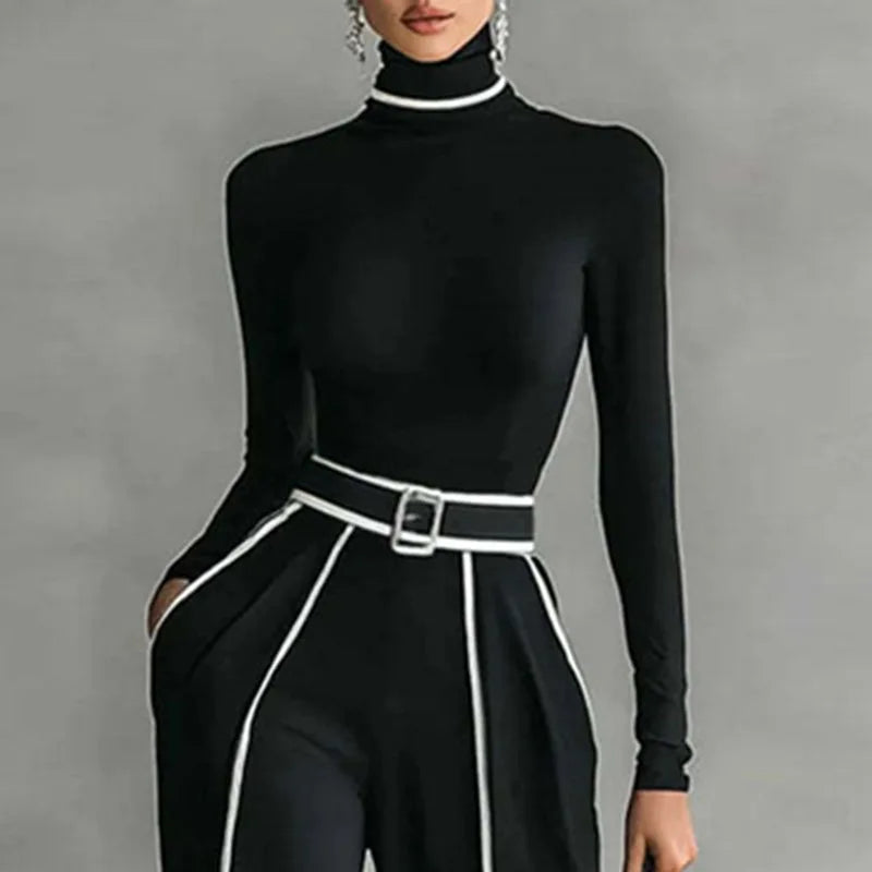 Laurel Buckled Waist Two Piece Set