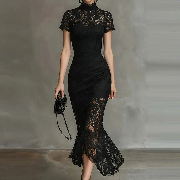 Arabella Lace Wedding Guest Dress