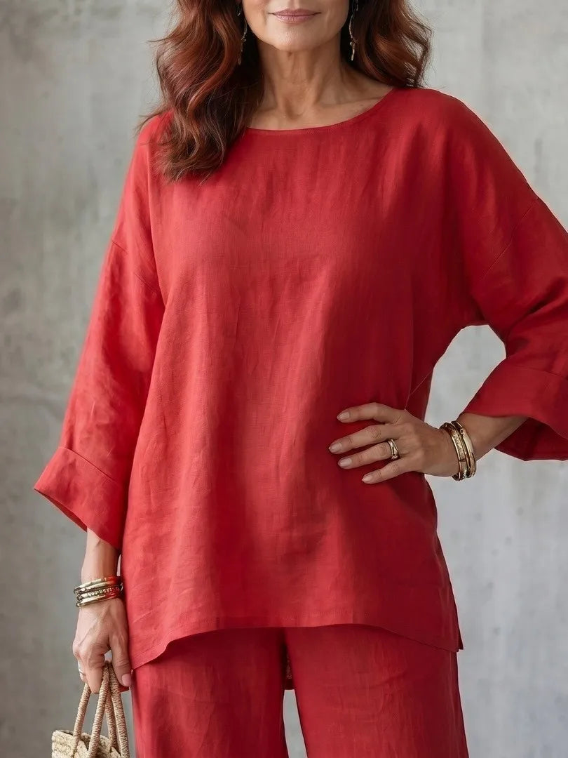 Nellie Casual Wide Leg Set
