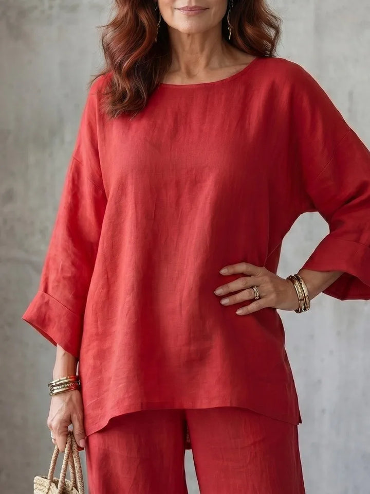 Nellie Casual Wide Leg Set
