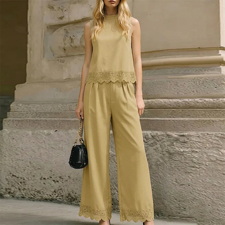 Vianne Breathable Sleeveless Matching Set