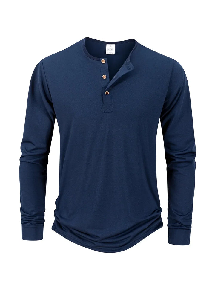 Joshua Henley Long Sleeve Neckline Shirt
