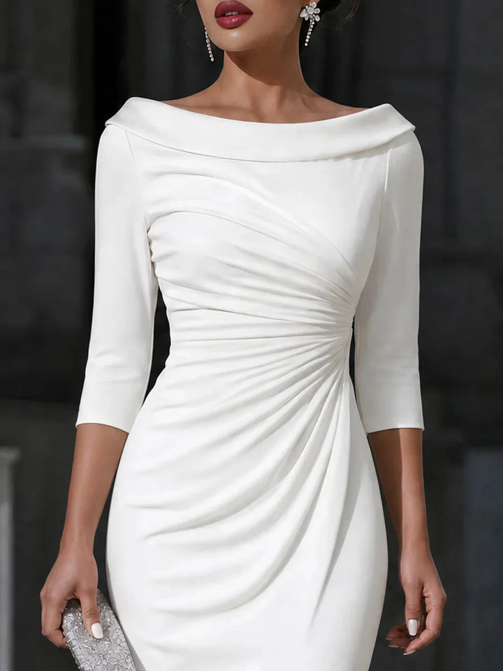 Cecelia Ruched Sheath Dress