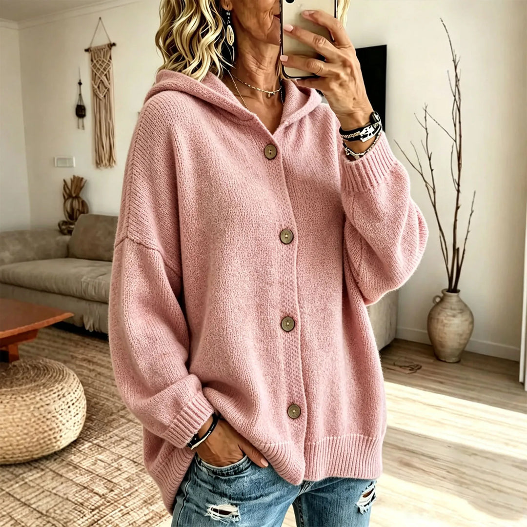 Marlowe Hooded Knit Cardigan
