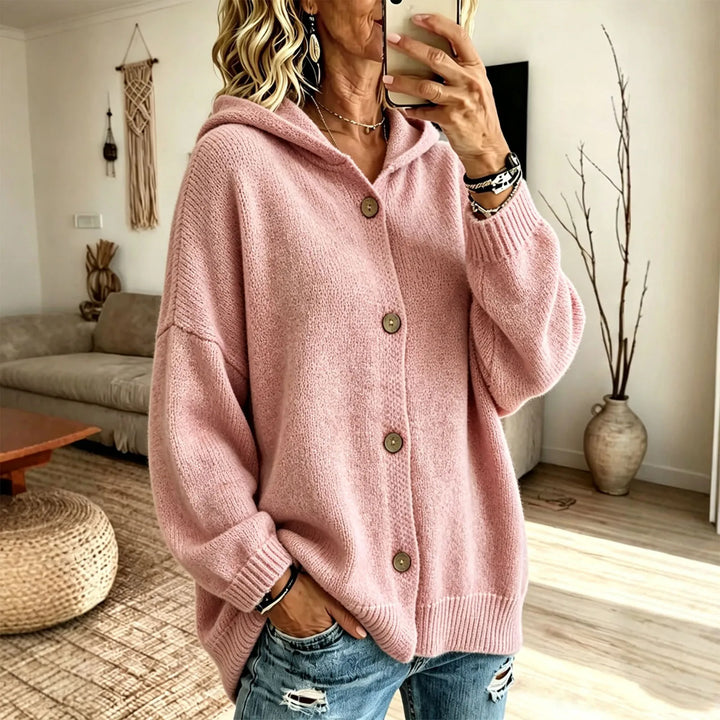 Marlowe Hooded Knit Cardigan
