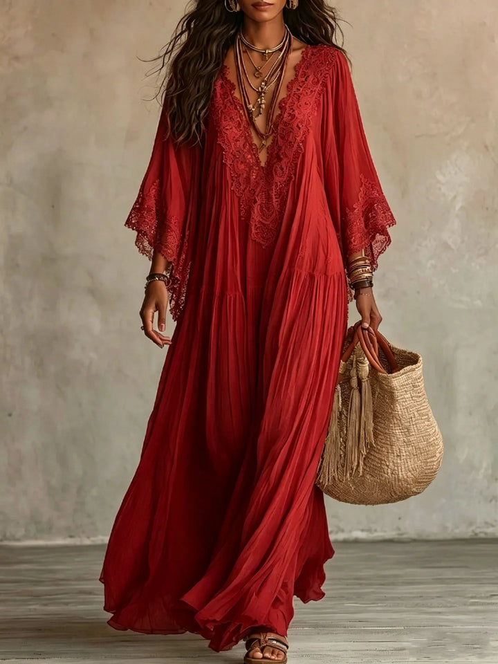 Sylvia Bohemian Maxi Dress