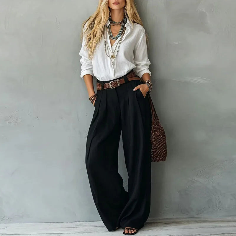 Karlie Tailored Trouser Set
