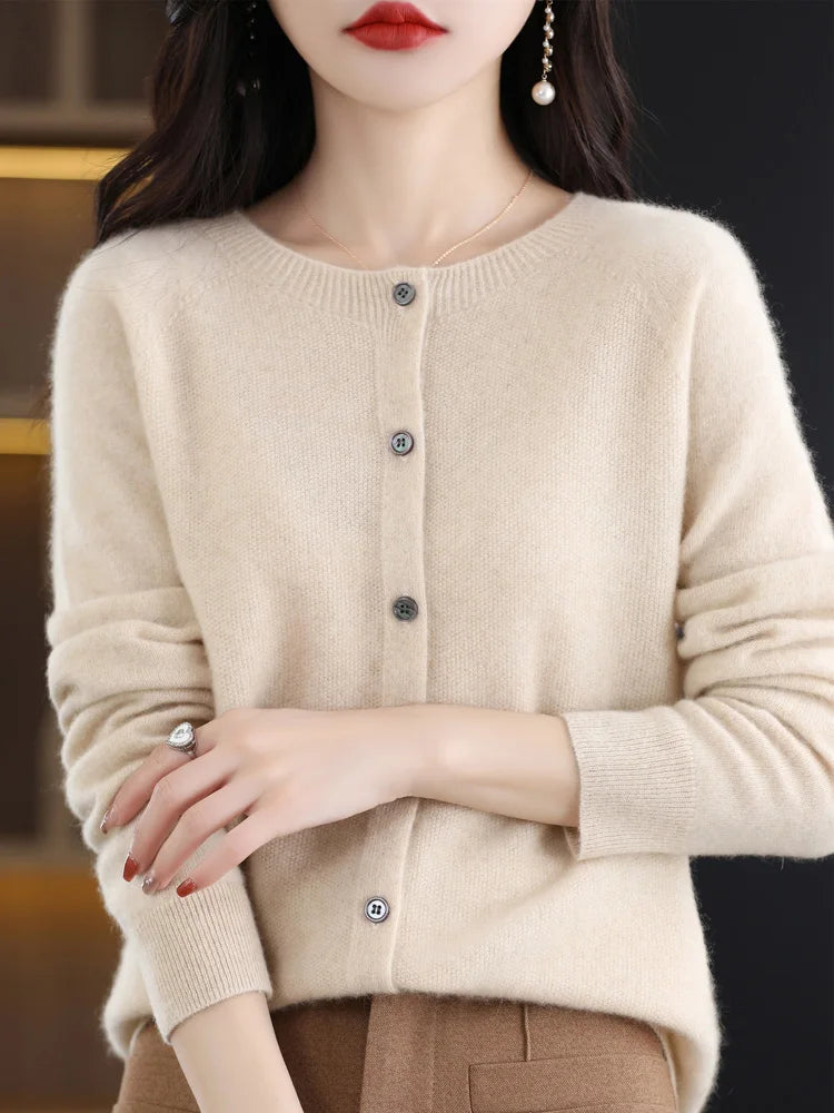 Desiree Button Front Cardigan