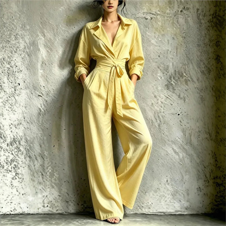 Giada Tailored Wide Leg Jumpsuit