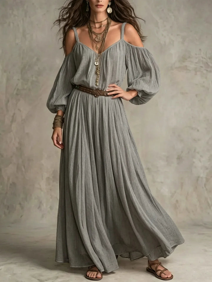 Hanna Off Shoulder Maxi Dress