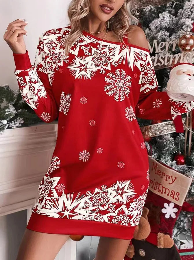 Petra Snowflake Christmas Dress