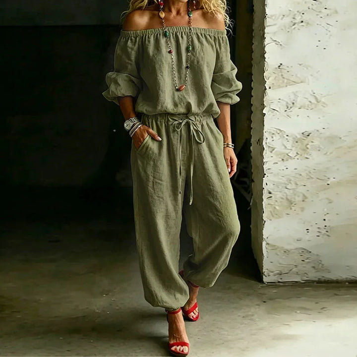 Eloise Off Shoulder Jumpsuit