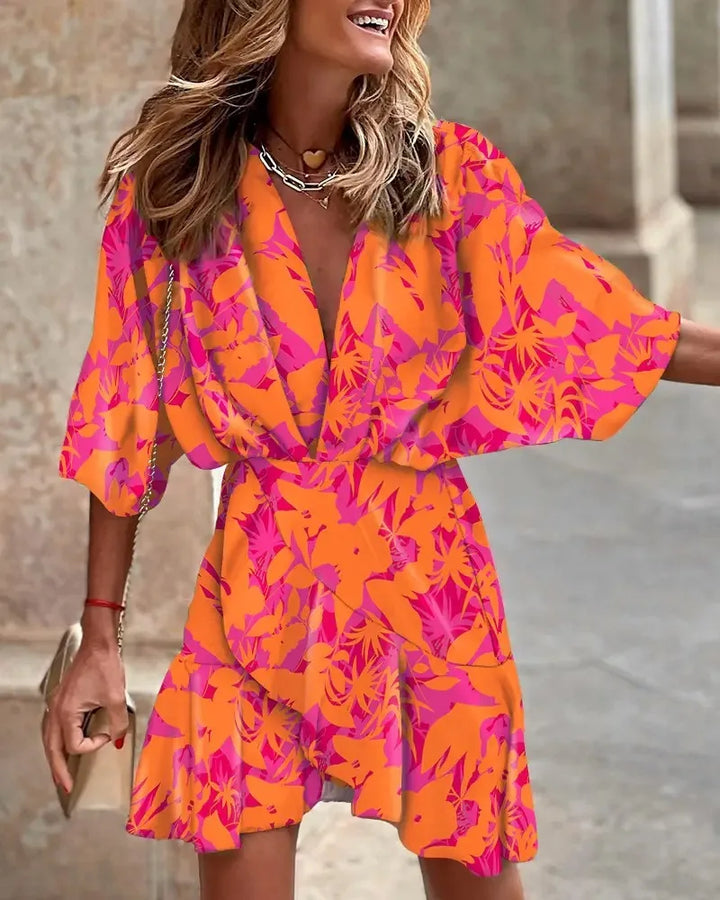 Isabeau Paisley Mini Dress