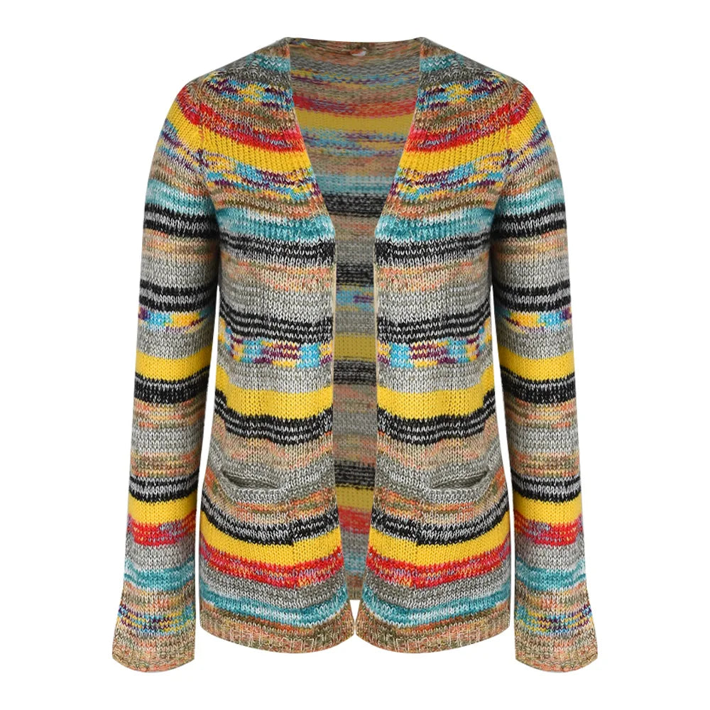 Solveig Open Front Cardigan
