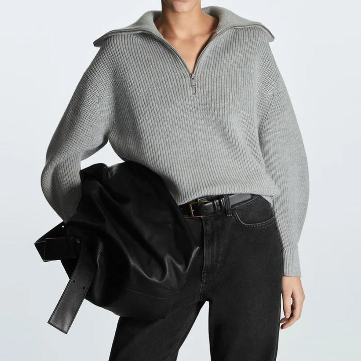 Lacceti Cozy Comfort Half Zip Sweater