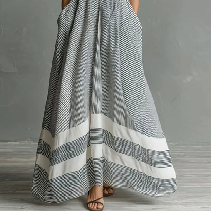 Leonilda Halter Maxi Dress