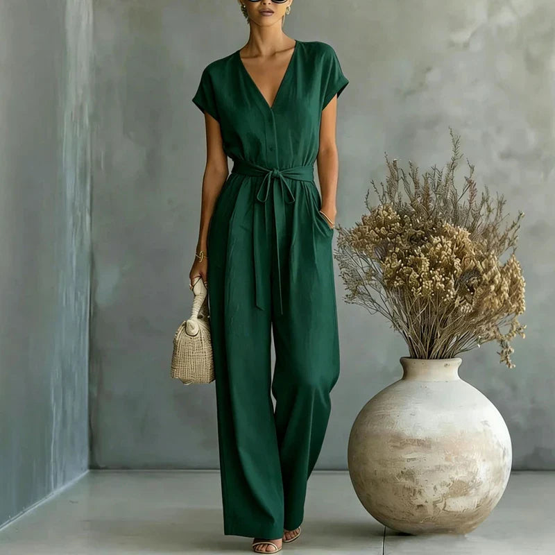 Carol V-Neck One Piece Set