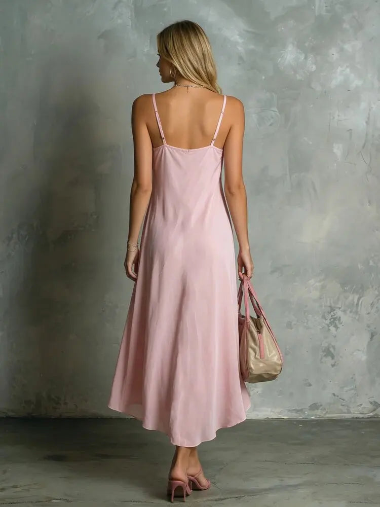 Genoveva Cowl Neck Midi Dress