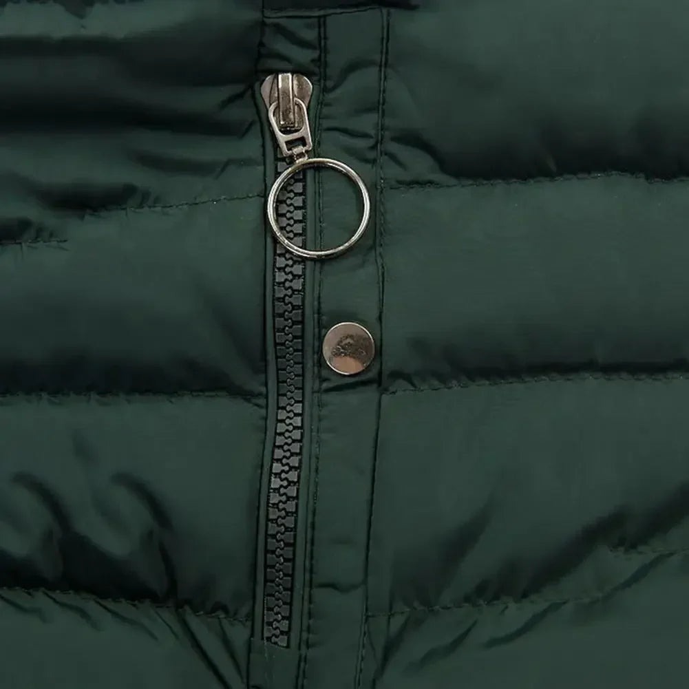 Priscilla Long Quilted Hooded Coat