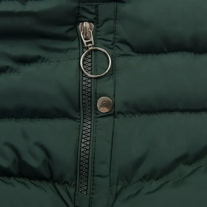 Priscilla Long Quilted Hooded Coat