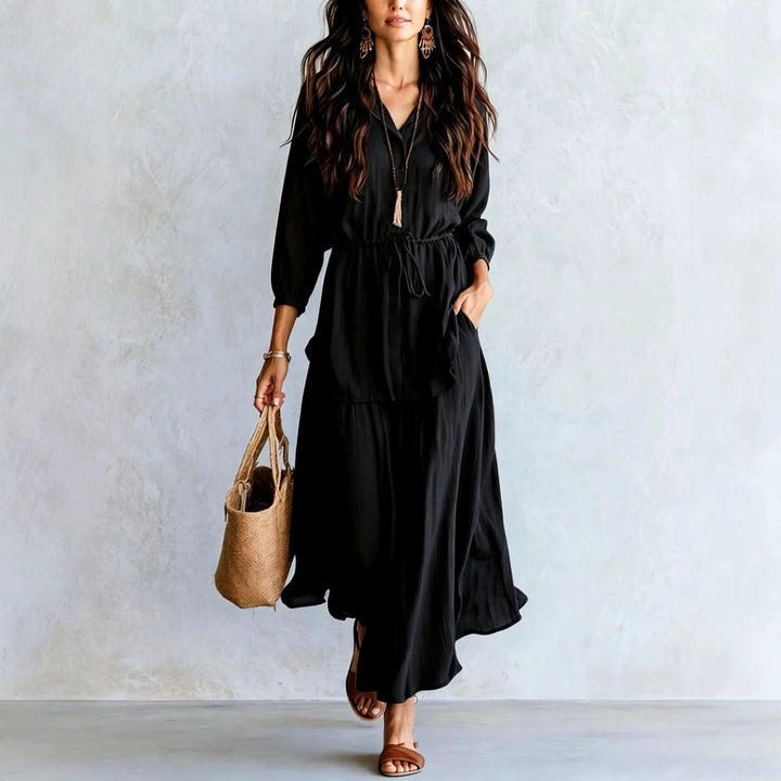 Rosaie Relaxed Comfort Skirt Set