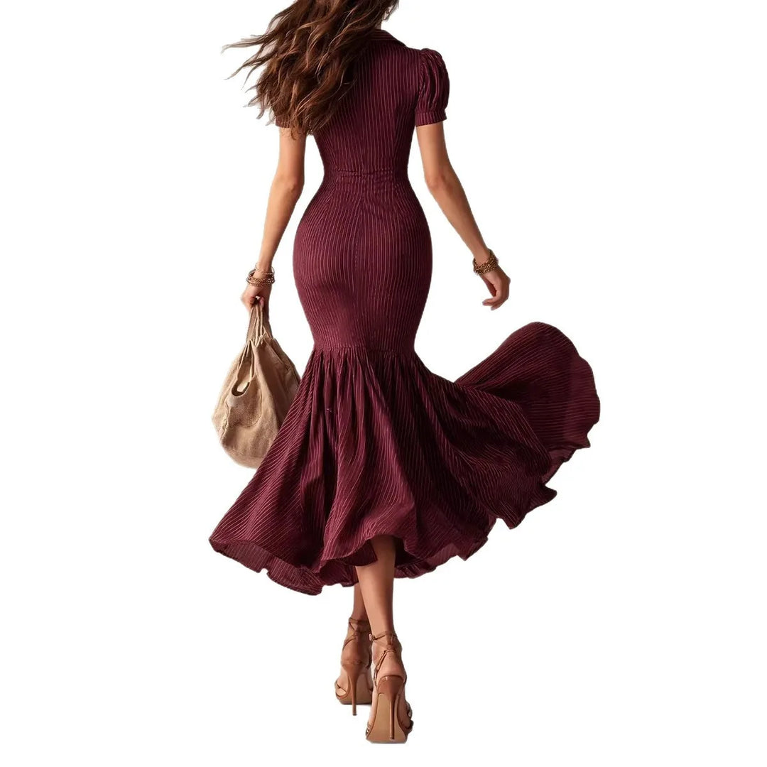 Renata Button Front Shirt Dress
