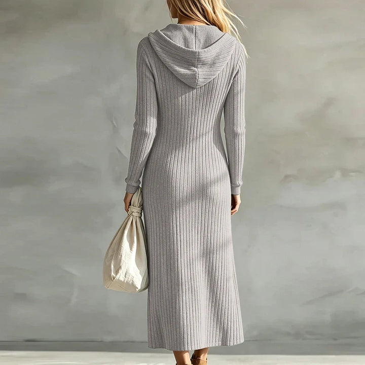 Harlowe Half Zip Hoodie Dress