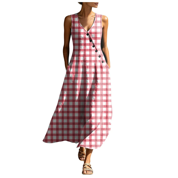 Sophronia Sleeveless Beach Maxi Dress