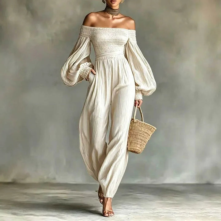 Ava Easy Flow Off Shoulder Jumpsuit
