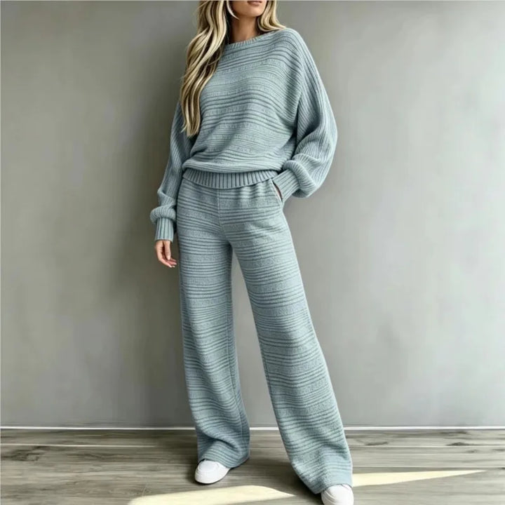 Chaya Cozy Stripe Matching Set
