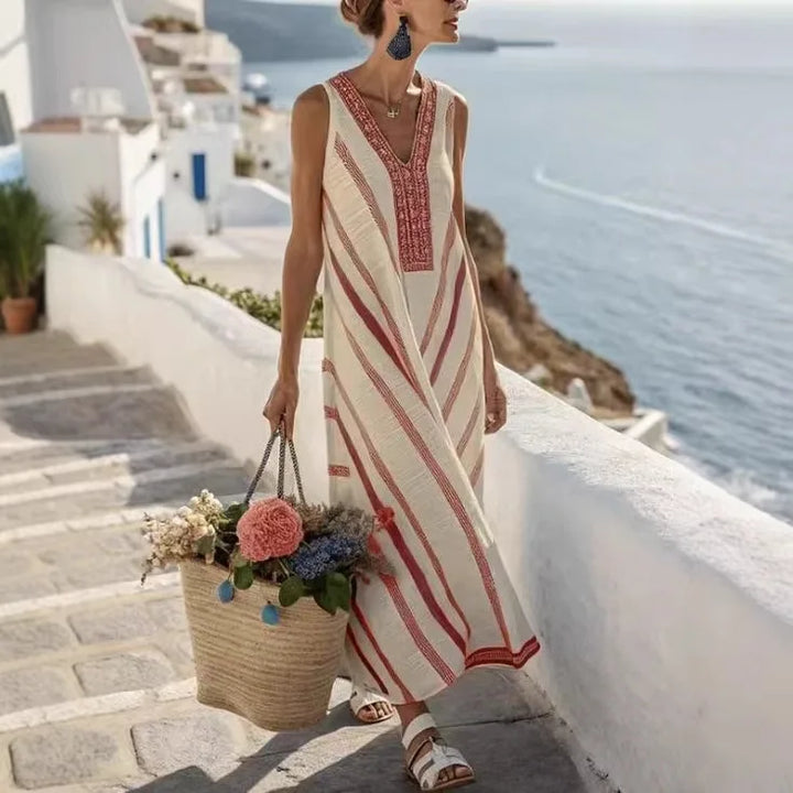 Amarise Bohemian Relaxed Maxi Dress