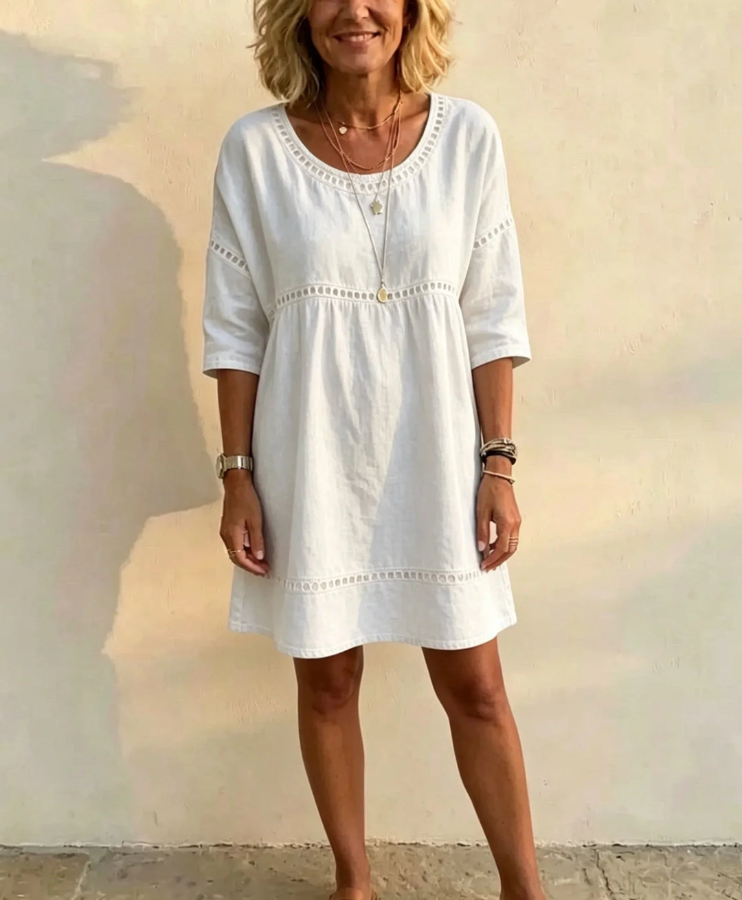 Rosalie Casual A Line Mini Dress