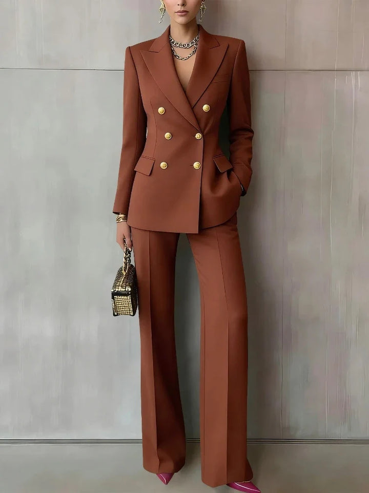 Valentina Double Breasted Pantsuit