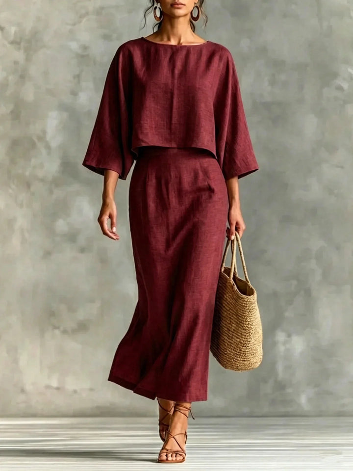Sierra Relaxed Skirt Set