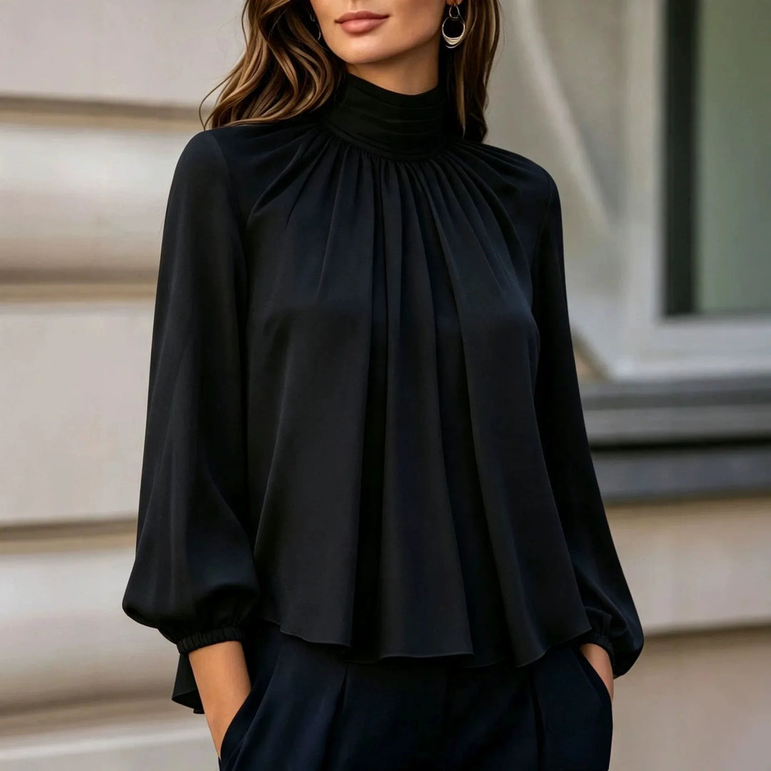 Seraphine Gathered Neck Blouse
