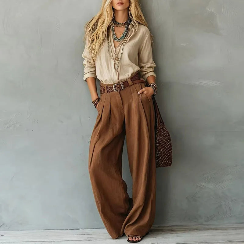 Karlie Tailored Trouser Set