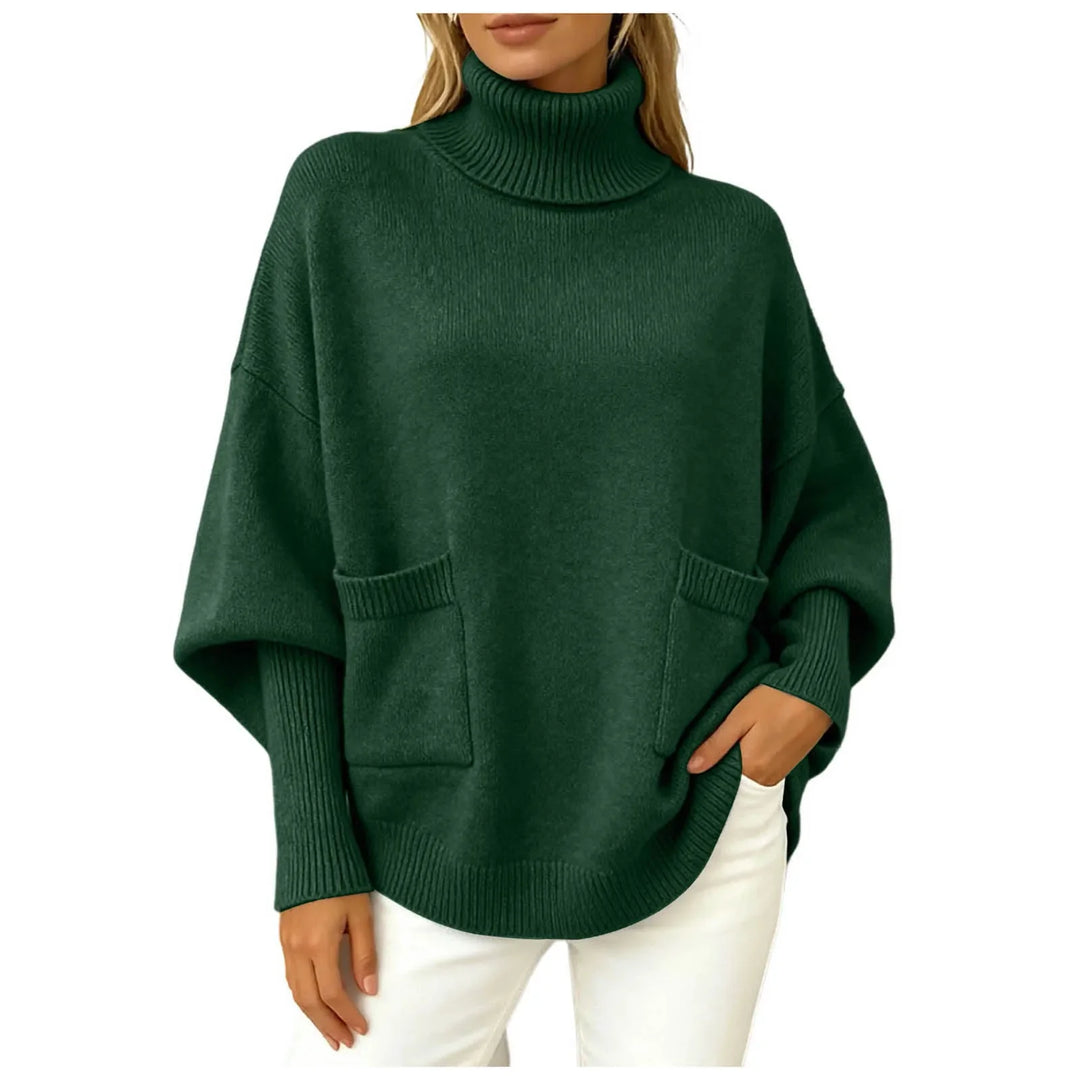Freya Batwing Turtleneck Sweater