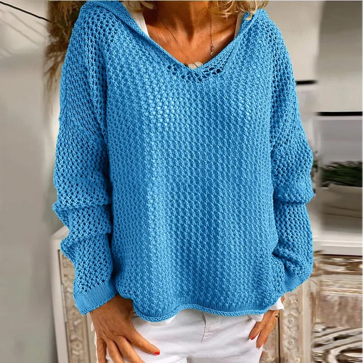 Darcy Lightweight V Neck Sweater