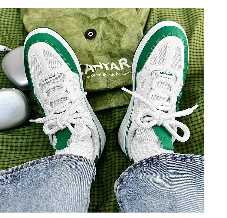 Dominic Breathable Platform Sneakers