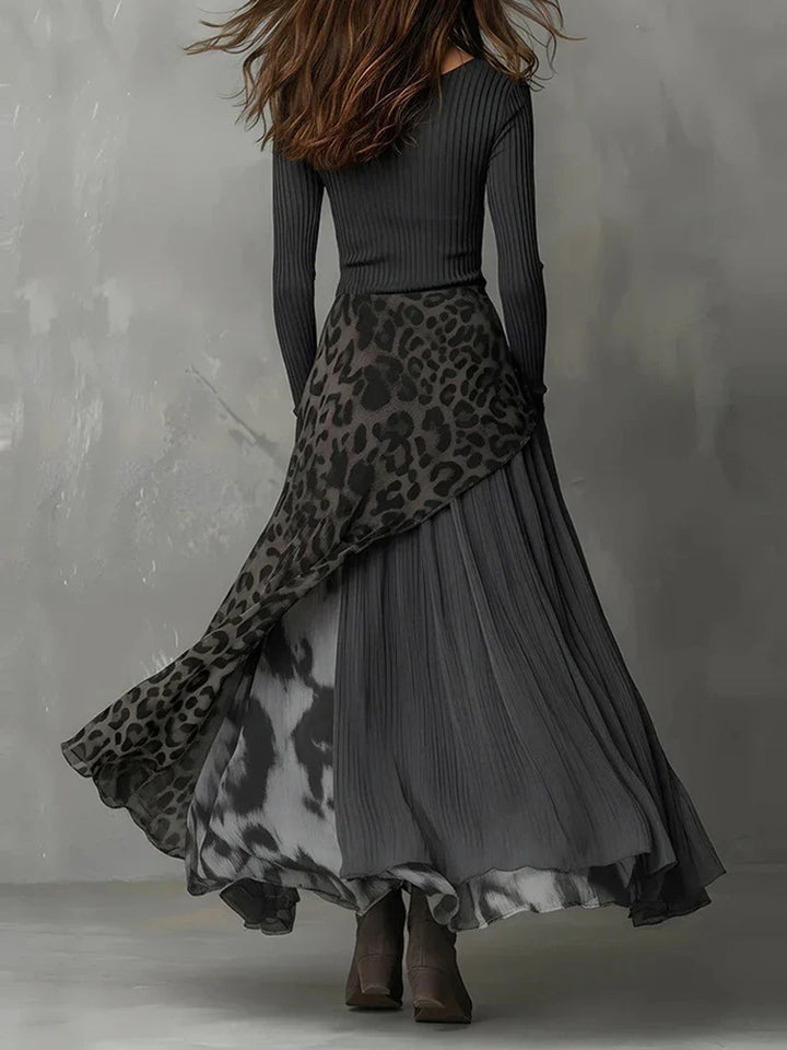 Genevra Ribbed Knit Dress