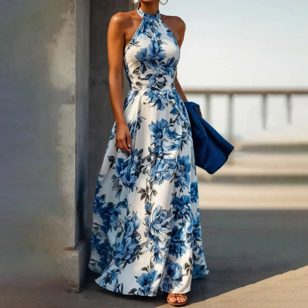 Hannah Floral Wedding Guest Maxi Dress