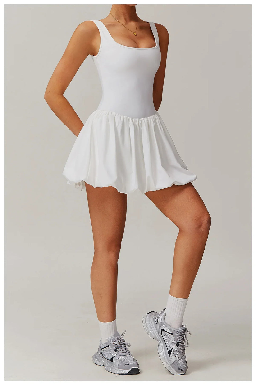 Estelle Flattering Bubble Tennis Dress