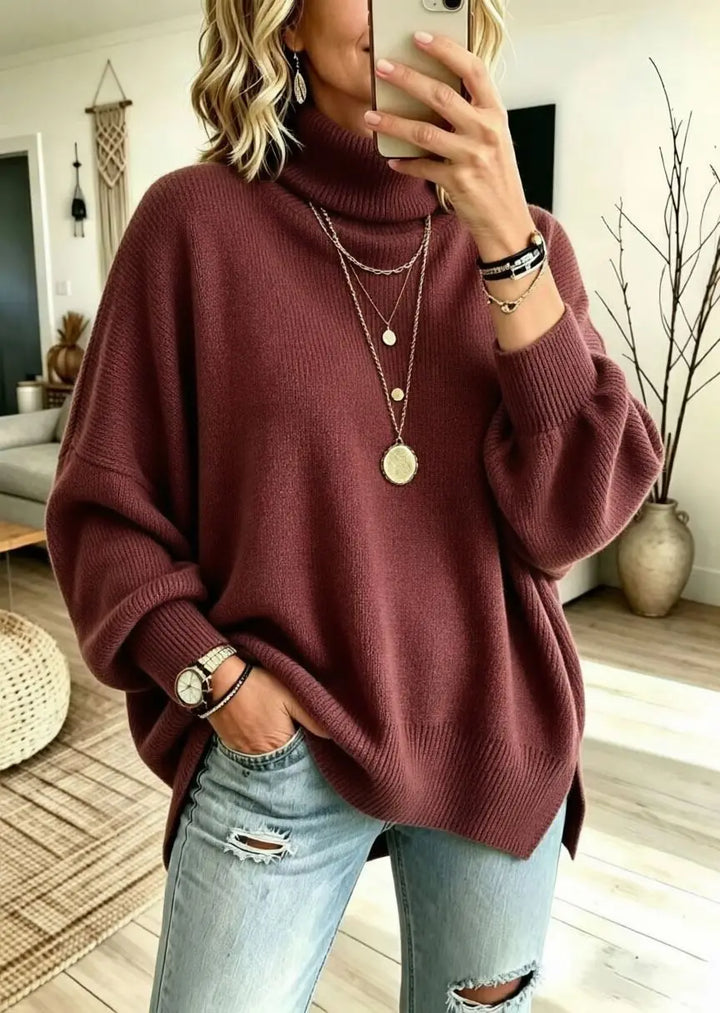 Merritt Turtleneck Knit Sweater