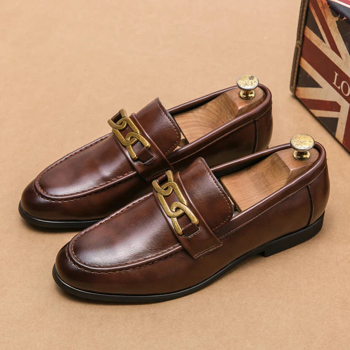 Charles Leather Dress Loafers
