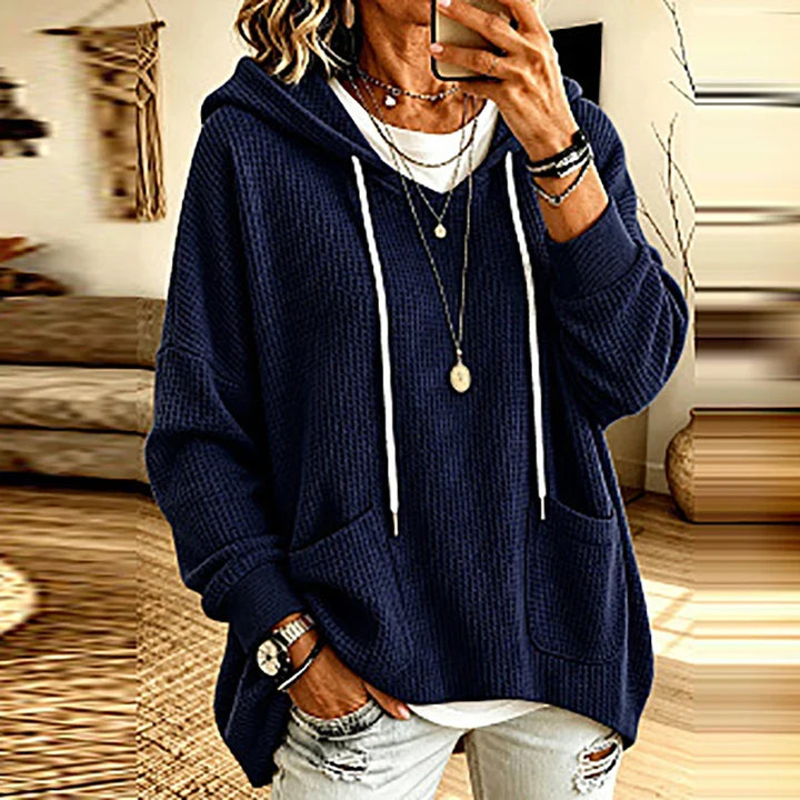 Sadona Waffle Pullover Hoodie